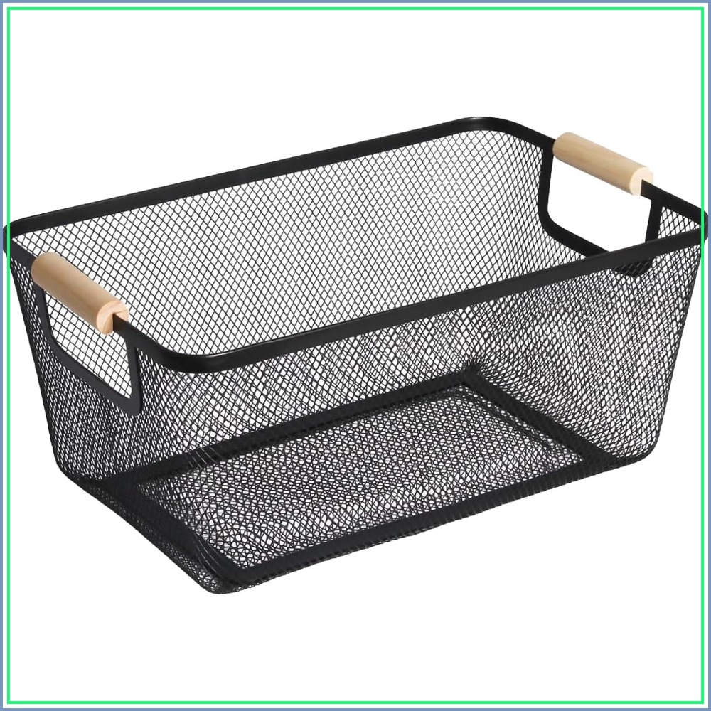 Home Bathroom Organizer - Cesta organizadora grande para almacenamiento de