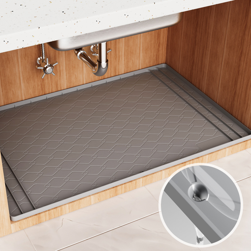 Home Essentials Bathroom Storage - Tapete de Silicona para Debajo del