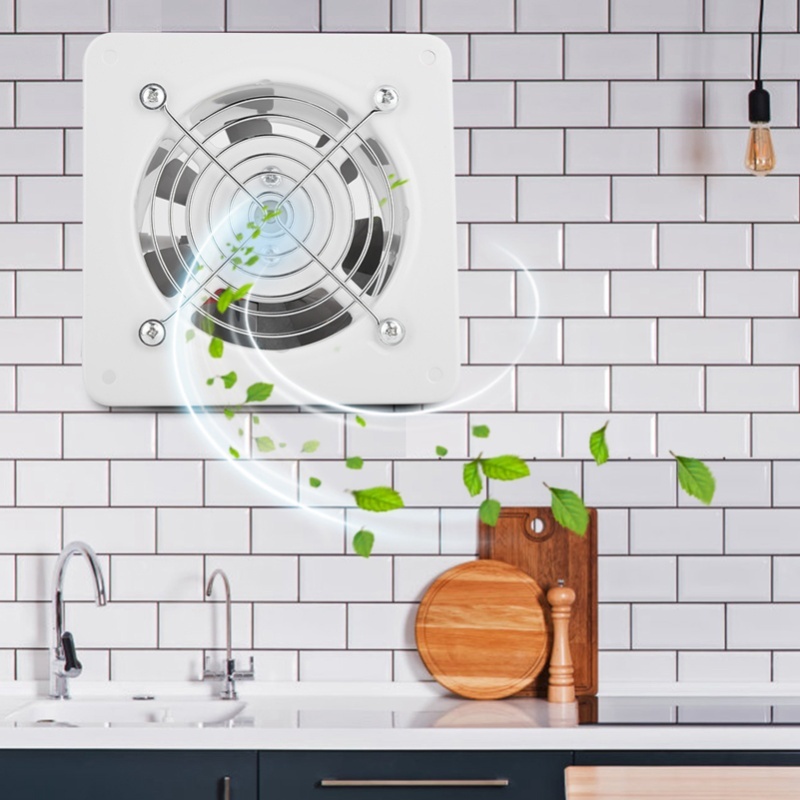 Home Bathroom Vent Fans - Ventilador de Pared Silencioso de 25W