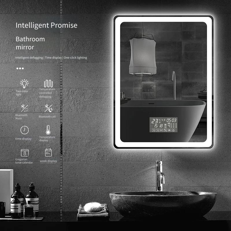 Bathroom Mirror Led - Espejo de Baño Rectangular Inteligente LED