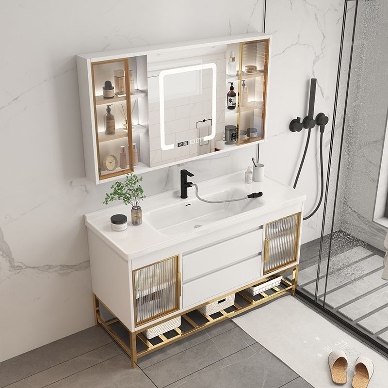 Home Bathroom Vanity - Muebles de Baño con Lavabo Integrado,