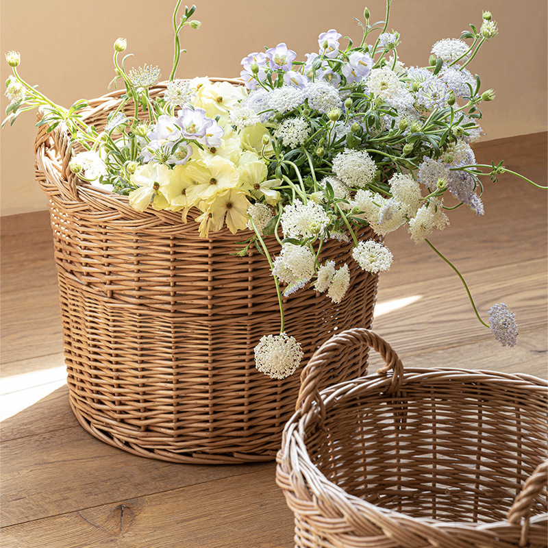 Home Essentials Bathroom Storage - Cesto de Ropa Sucia Tejido con