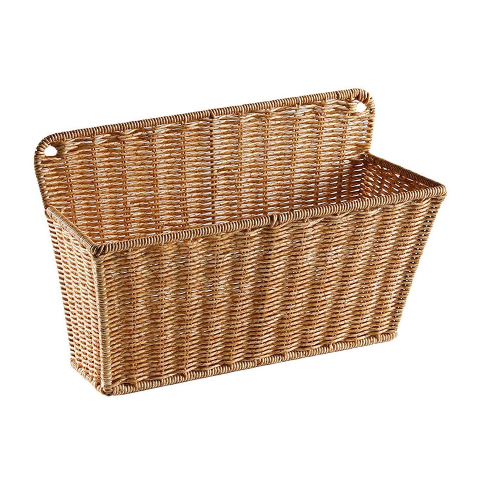 Home Essentials Bathroom Storage - Cesta de Almacenamiento Tejida de Estilo