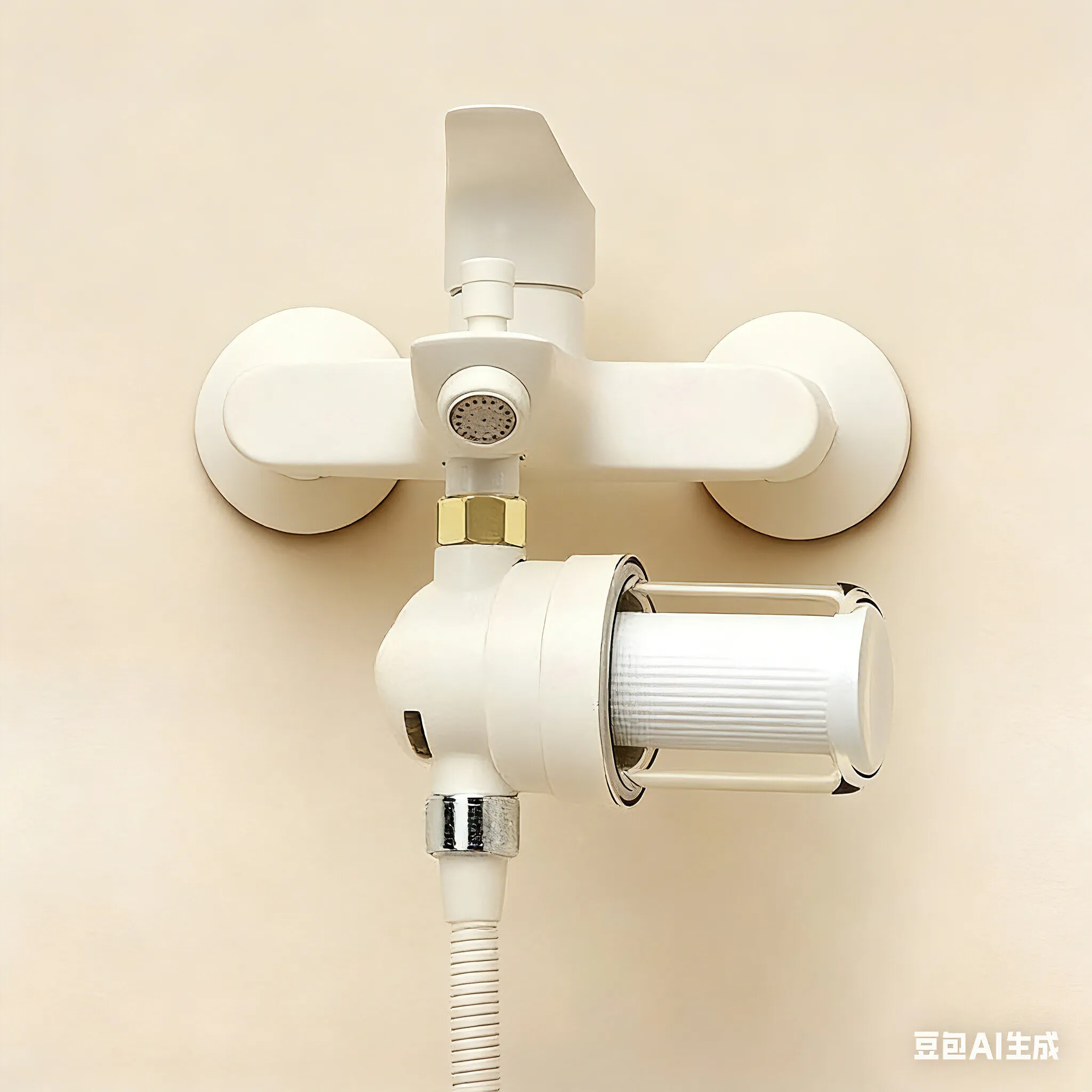 Home Bathroom Scales - Cabezal de ducha previa a la