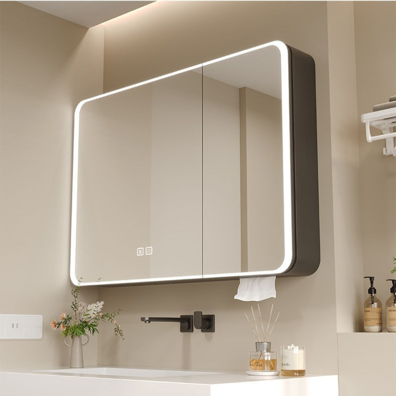 Bathroom Mirror Led - Espejo de Baño LED con Gabinete