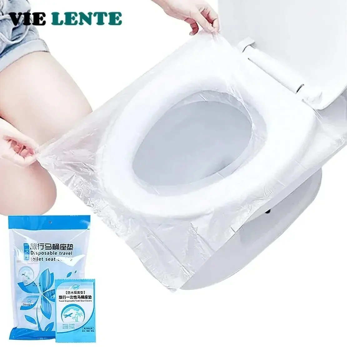 Home Bathroom Equipment - 10/50 Uds. Cubierta de asiento de