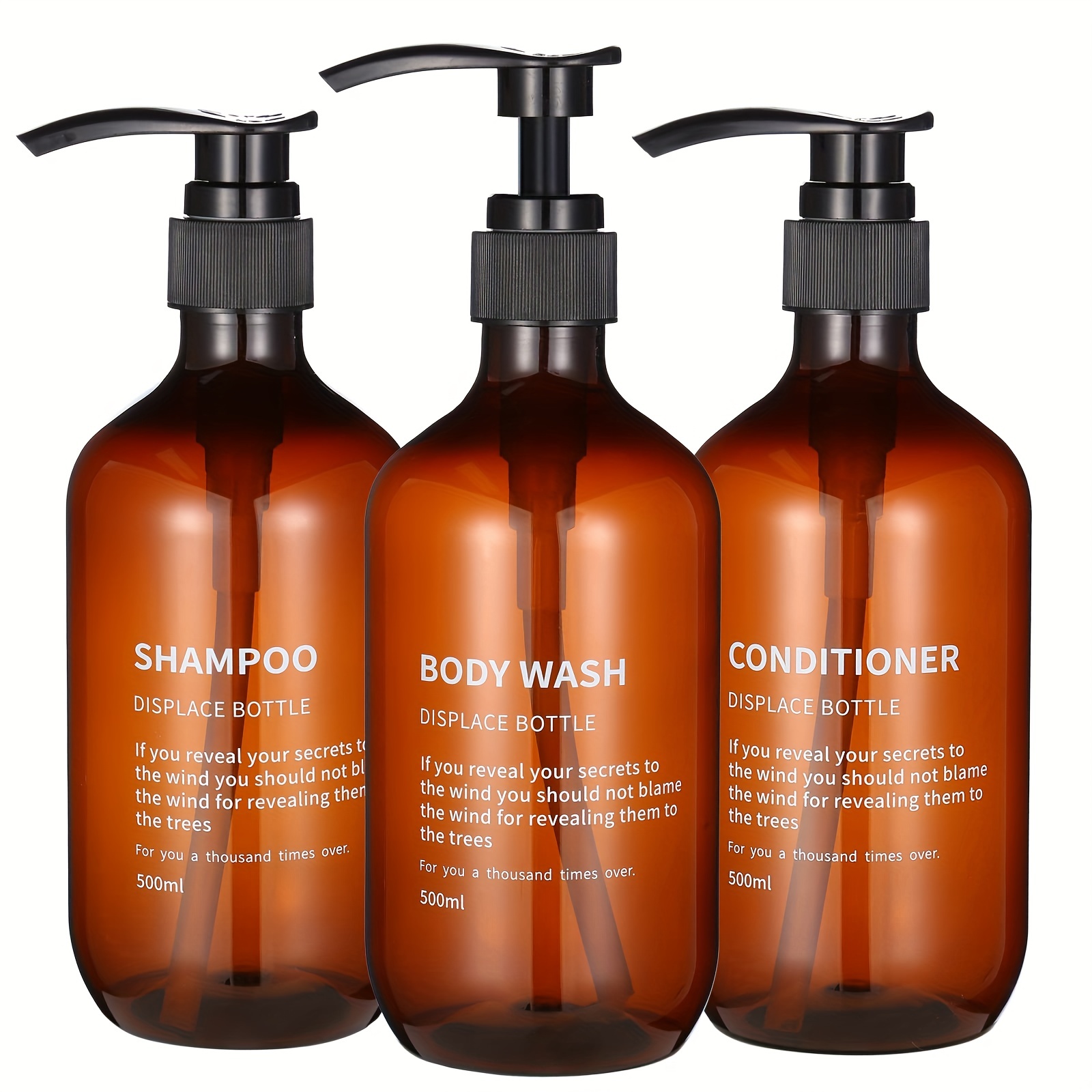 Zara Home Bathroom Accessories - Juego de dispensador de champú y