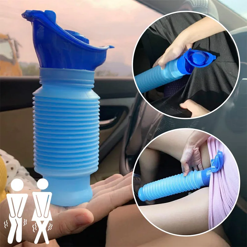 Home Bathroom Urinal - Urinario portátil para adultos de 750ml,