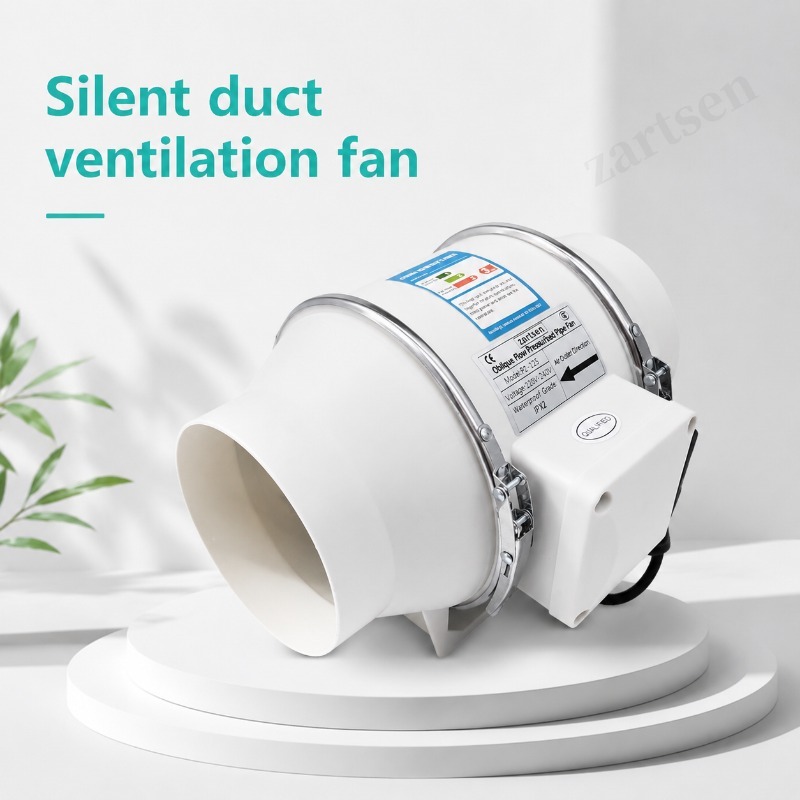 Home Bathroom Vent Fans - Ventilador en Línea de Flujo Mixto