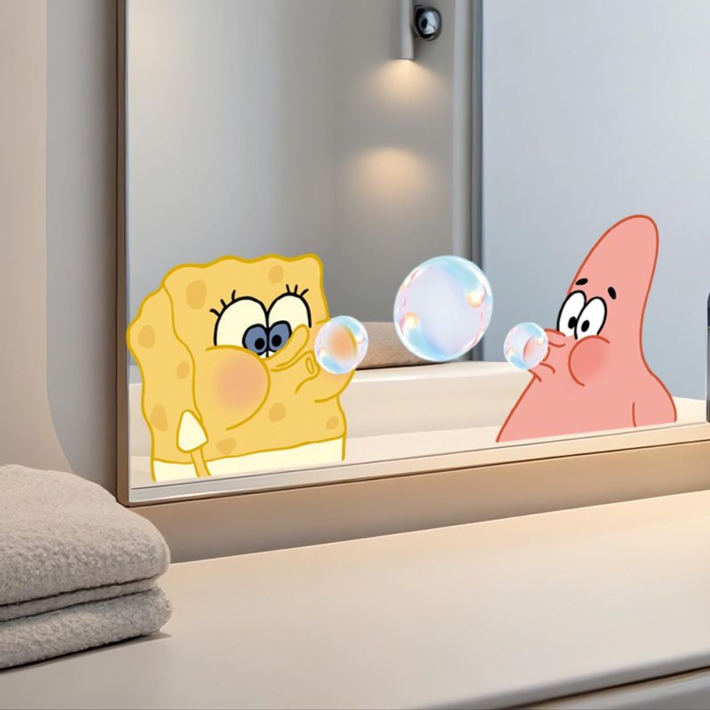 Home Bathroom Equipment - Calcomanías para Espejo de Baño de