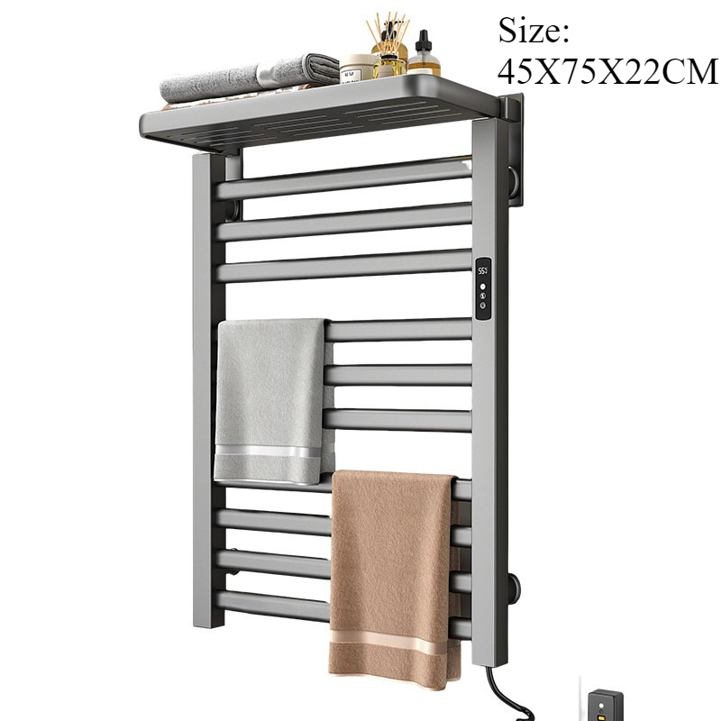 Towel Warmer Electric - Toallero Eléctrico Metálico Térmico para Baño,