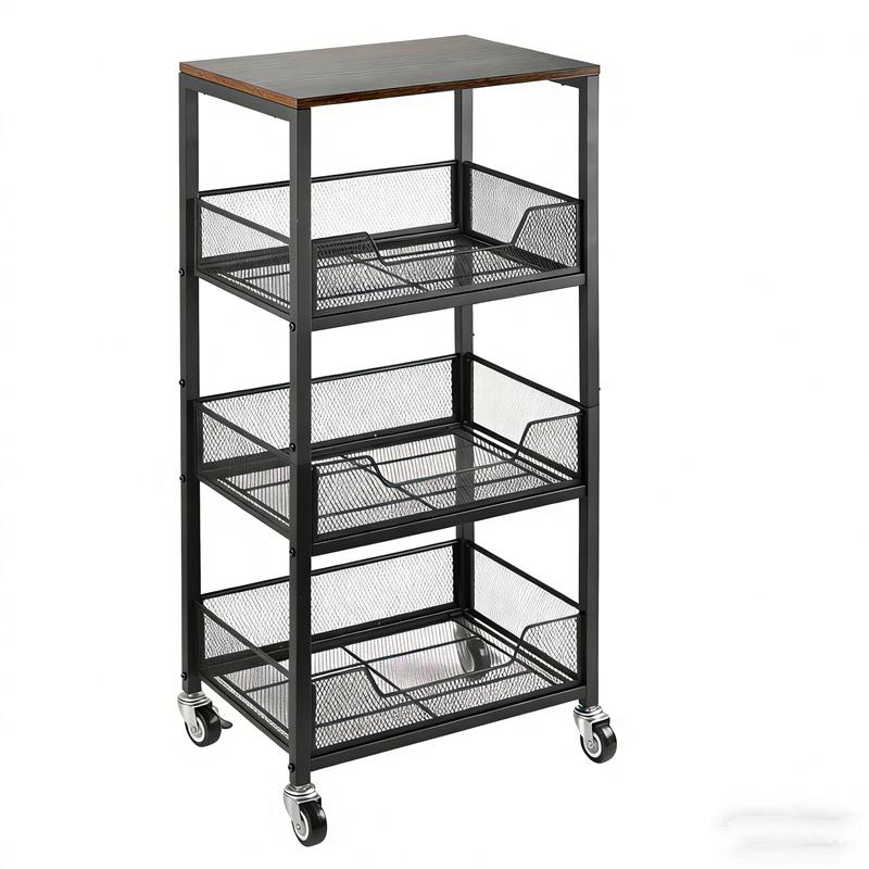 Carrito de almacenamiento de 3 - Home Bathroom Organizer reseña y precio