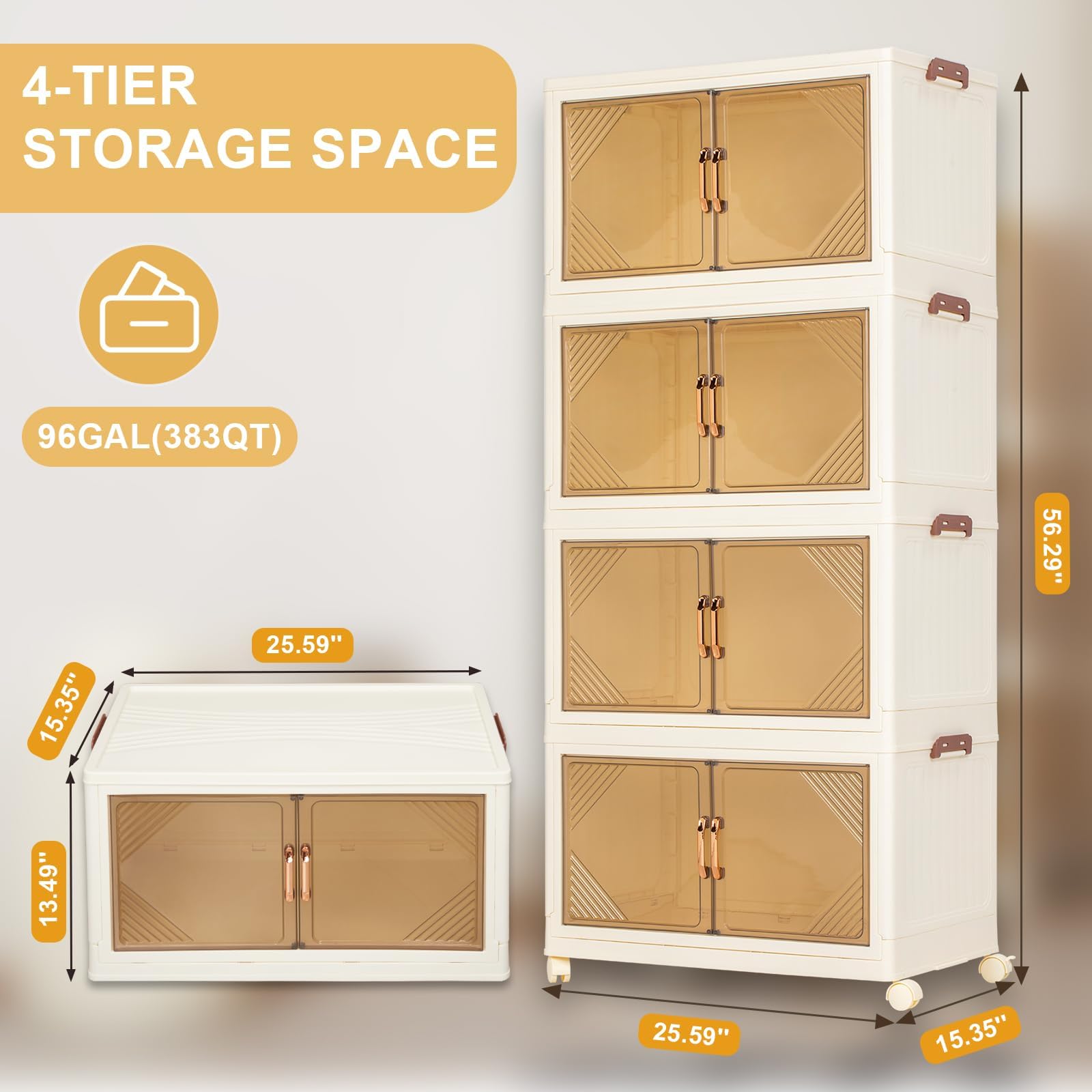 Contenedores de Almacenamiento - Home Essentials Bathroom Storage reseña y precio
