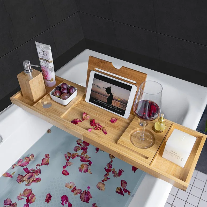 Bandeja Extensible para Bañera - Bath Caddy Tray reseña y precio