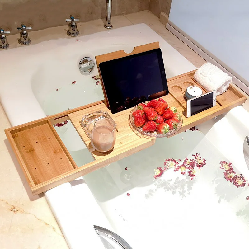 Bandeja Extensible para Bañera - Bath Caddy Tray reseña y precio