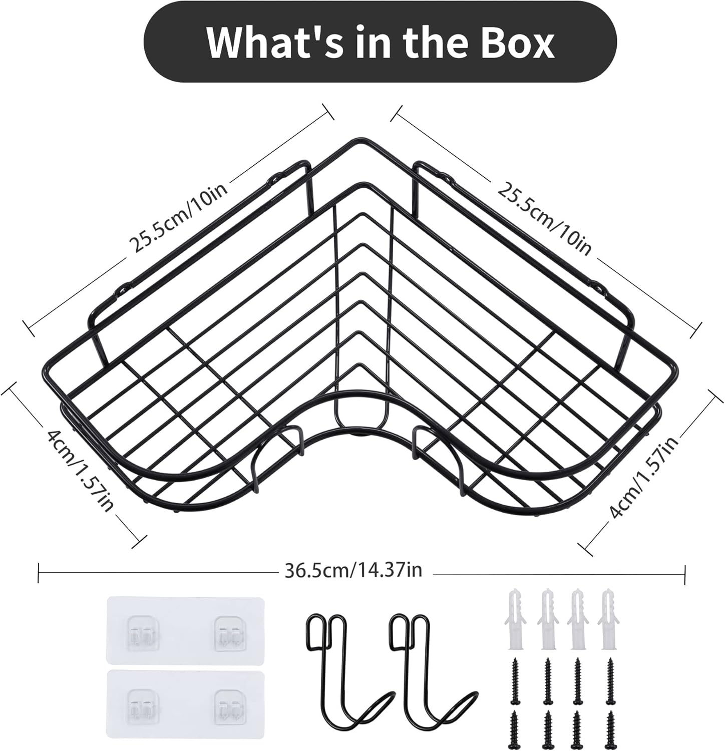 Estante Esquinero para Ducha,  - Bath Caddy Tray reseña y precio