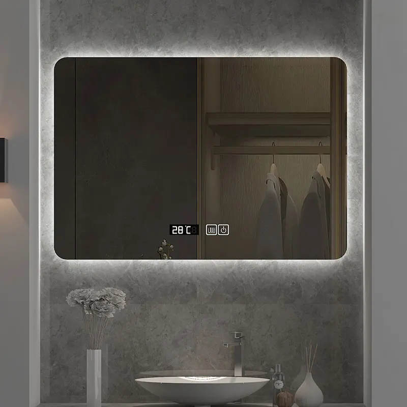 Espejo de Baño LED Cuadrado de - Bathroom Mirror Led reseña y precio