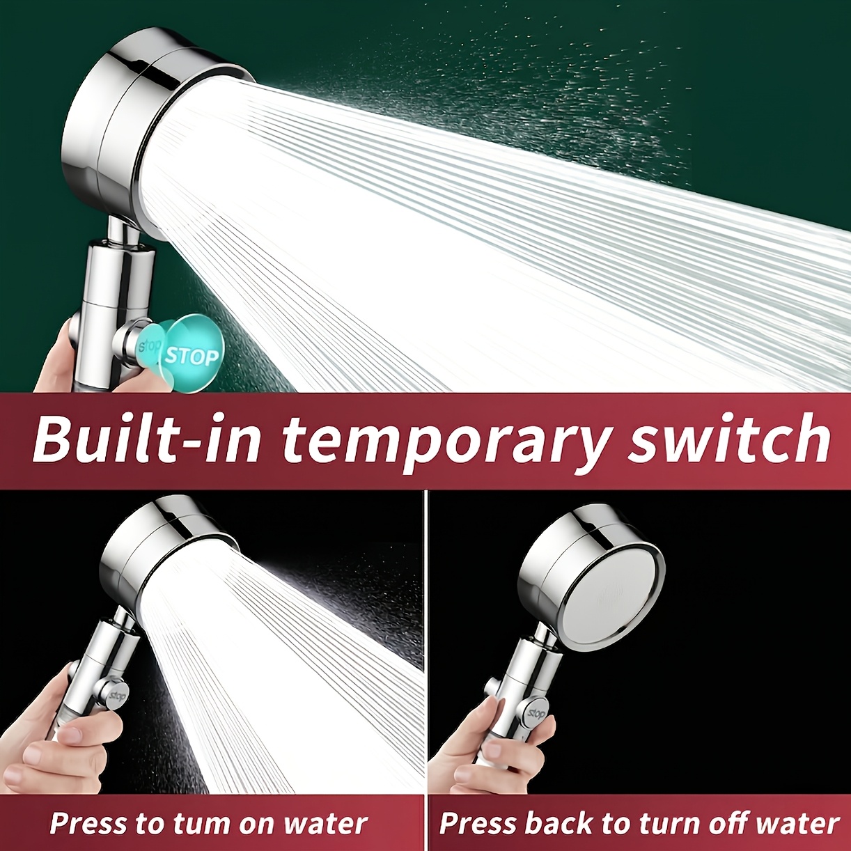 Ducha de Mano con Filtro Visib - Home Creation Bathroom reseña y precio