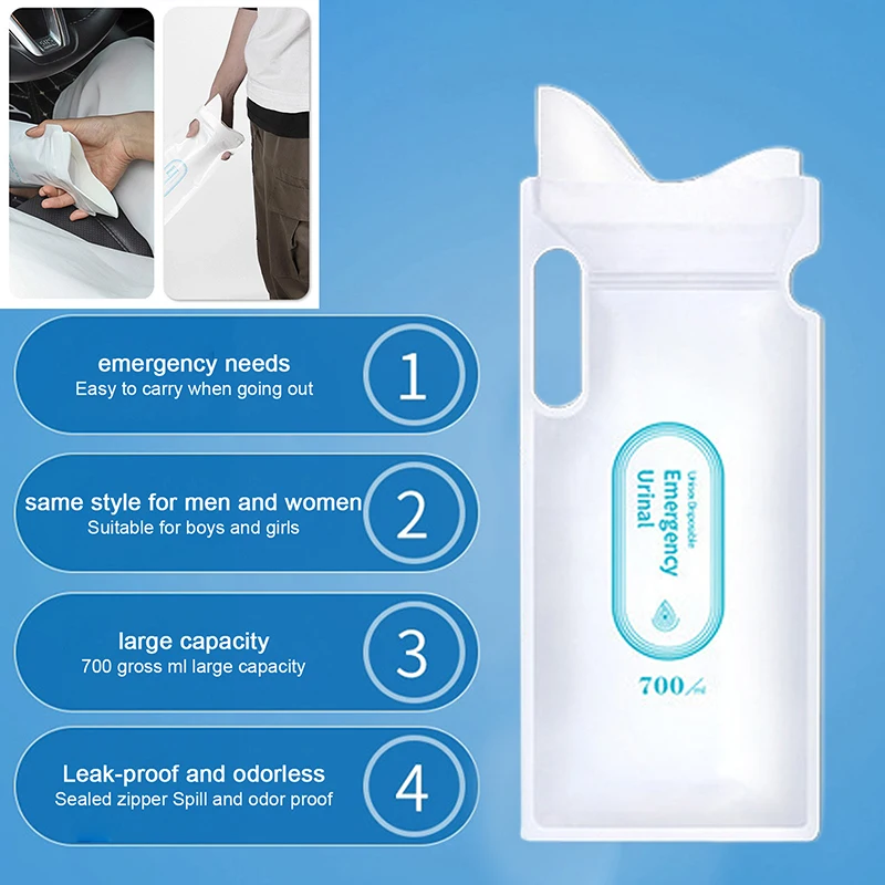 Bolsa de orina portátil de eme - Home Bathroom Urinal reseña y precio