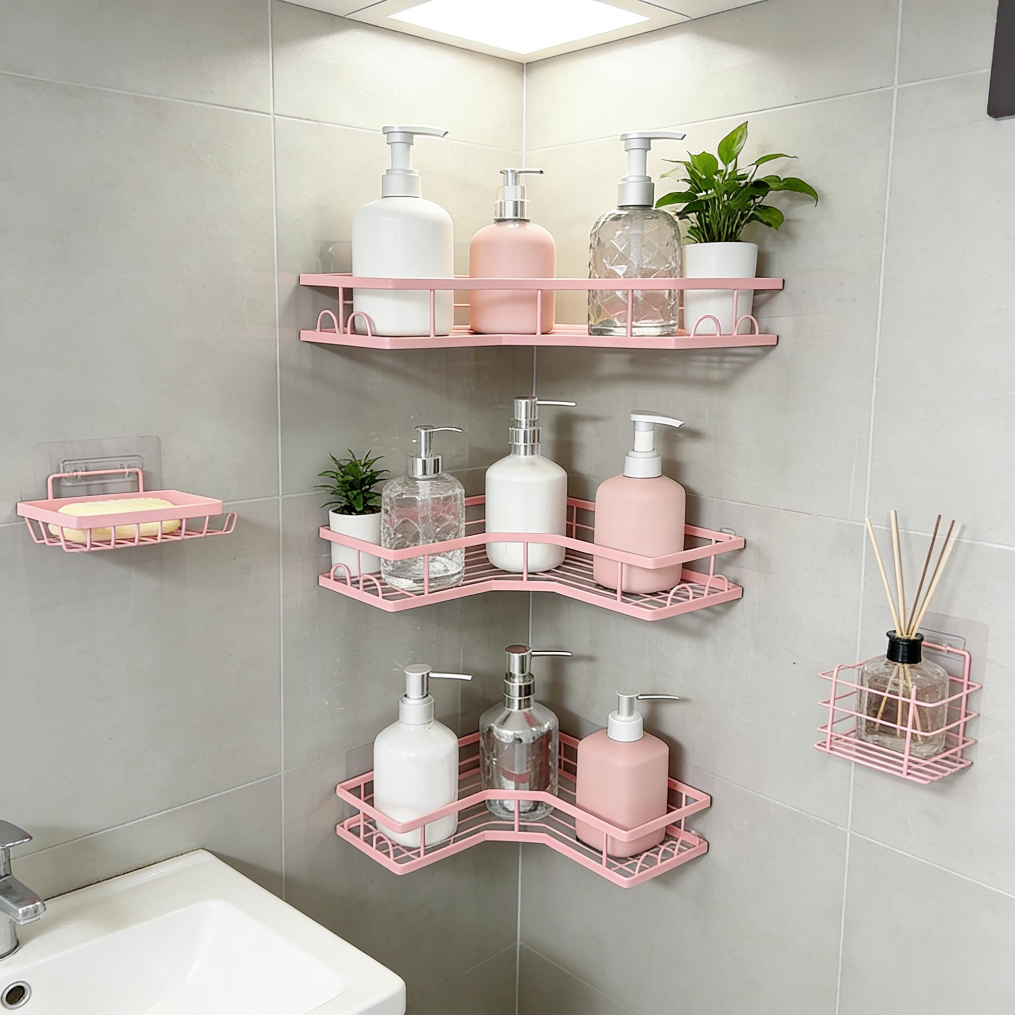 Juego de 5 organizadores de du - Home Essentials Bathroom Storage reseña y precio