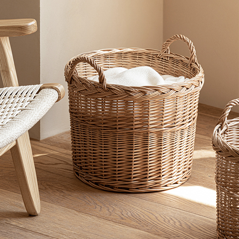 Cesto de Ropa Sucia Tejido con - Home Essentials Bathroom Storage reseña y precio