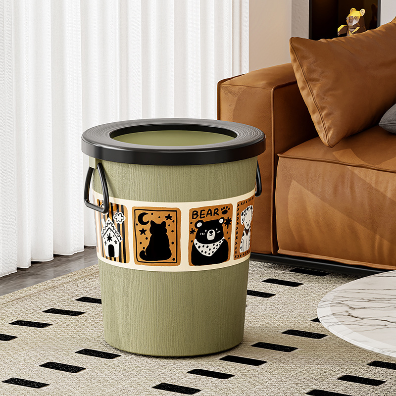 Cubo de basura grande de estil - Home Essentials Bathroom Storage reseña y precio