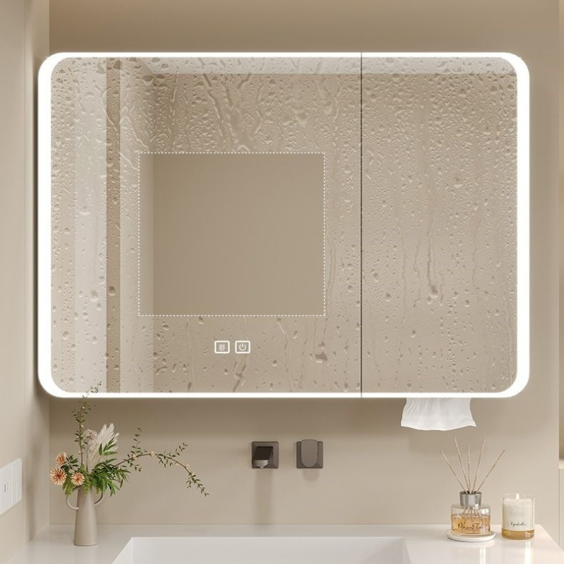 Espejo de Baño LED con Gabinet - Bathroom Mirror Led reseña y precio