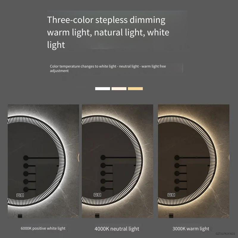 Espejo de Baño LED Redondo de  - Bathroom Mirror Led reseña y precio