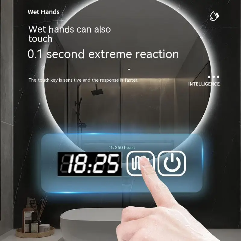 Espejo de Baño LED Redondo de  - Bathroom Mirror Led reseña y precio