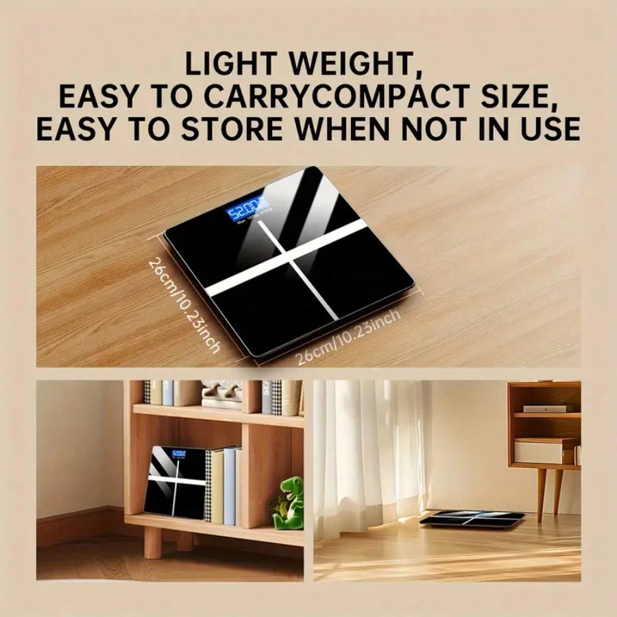 Báscula digital de alta precis - Home Bathroom Scales reseña y precio