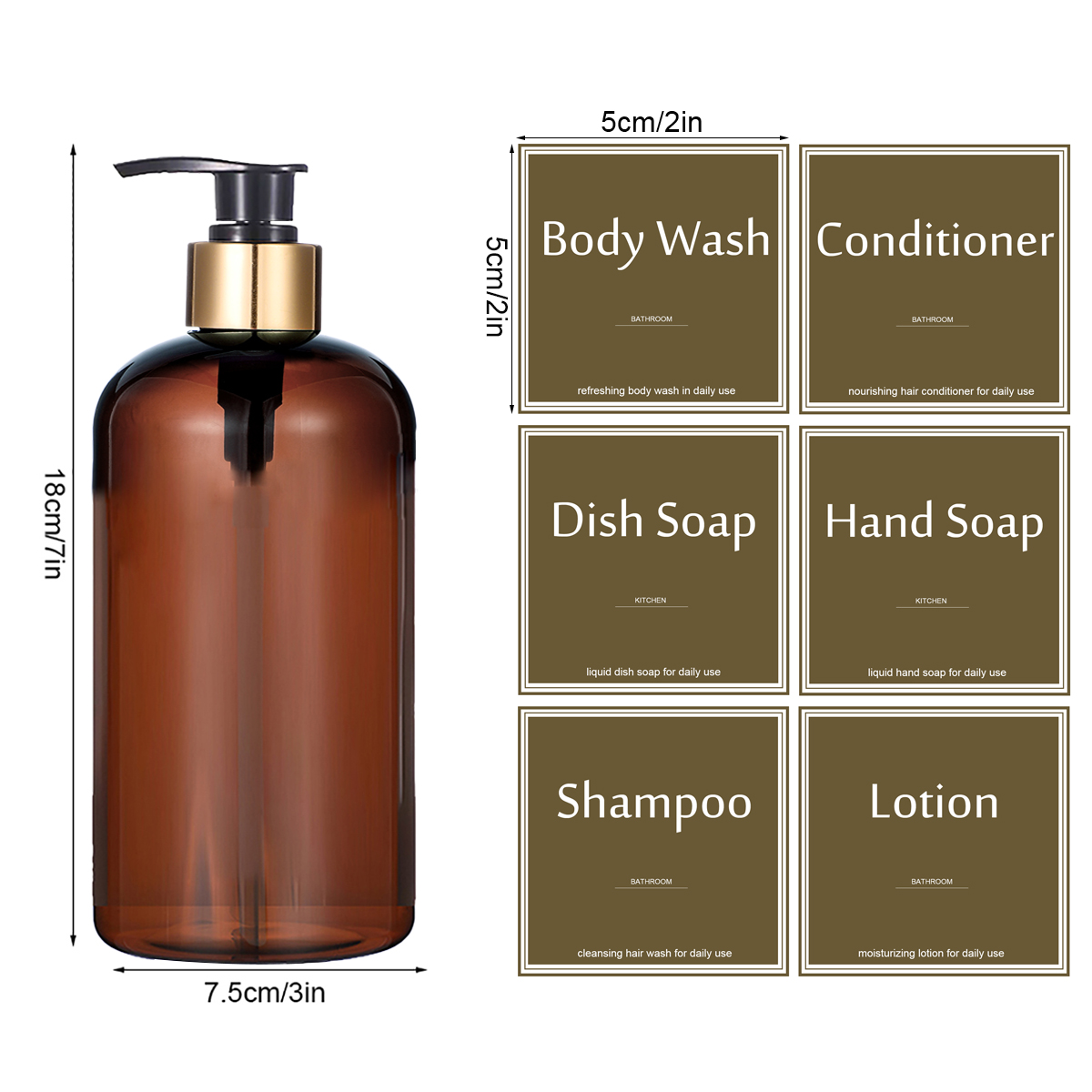 Botella dispensadora de jabón  - Zara Home Bathroom Accessories reseña y precio