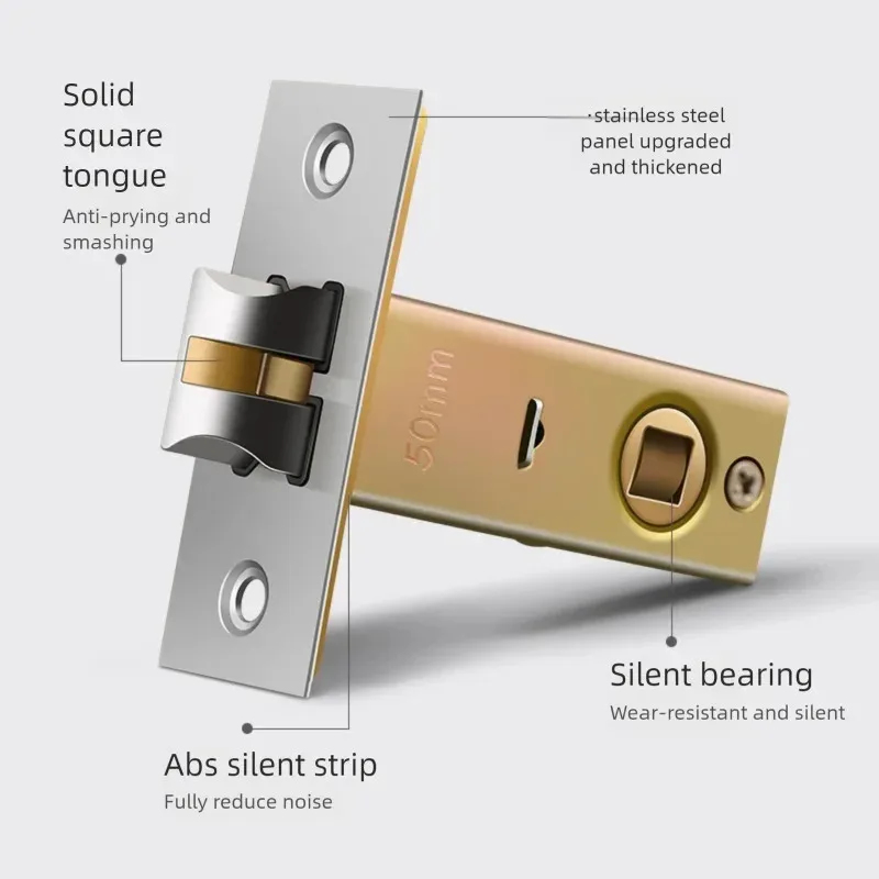 Cerradura de puerta de baño de - Home Bathroom Lock reseña y precio