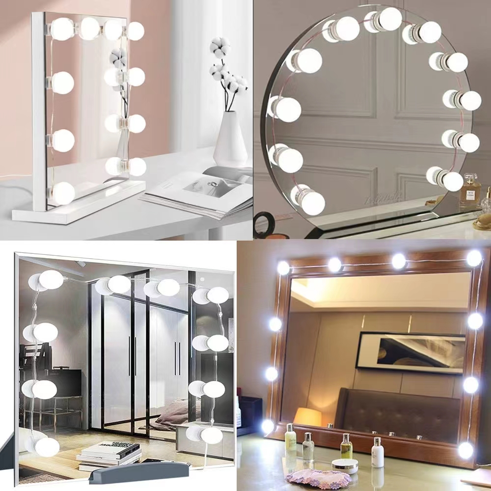 Bombillas de maquillaje para e - Home Bathroom Vanity reseña y precio
