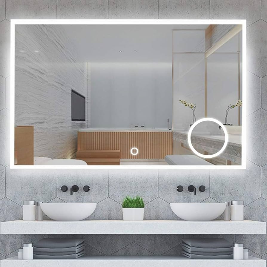 Espejos de Vanidad de Pared co - Bathroom Mirror Led reseña y precio