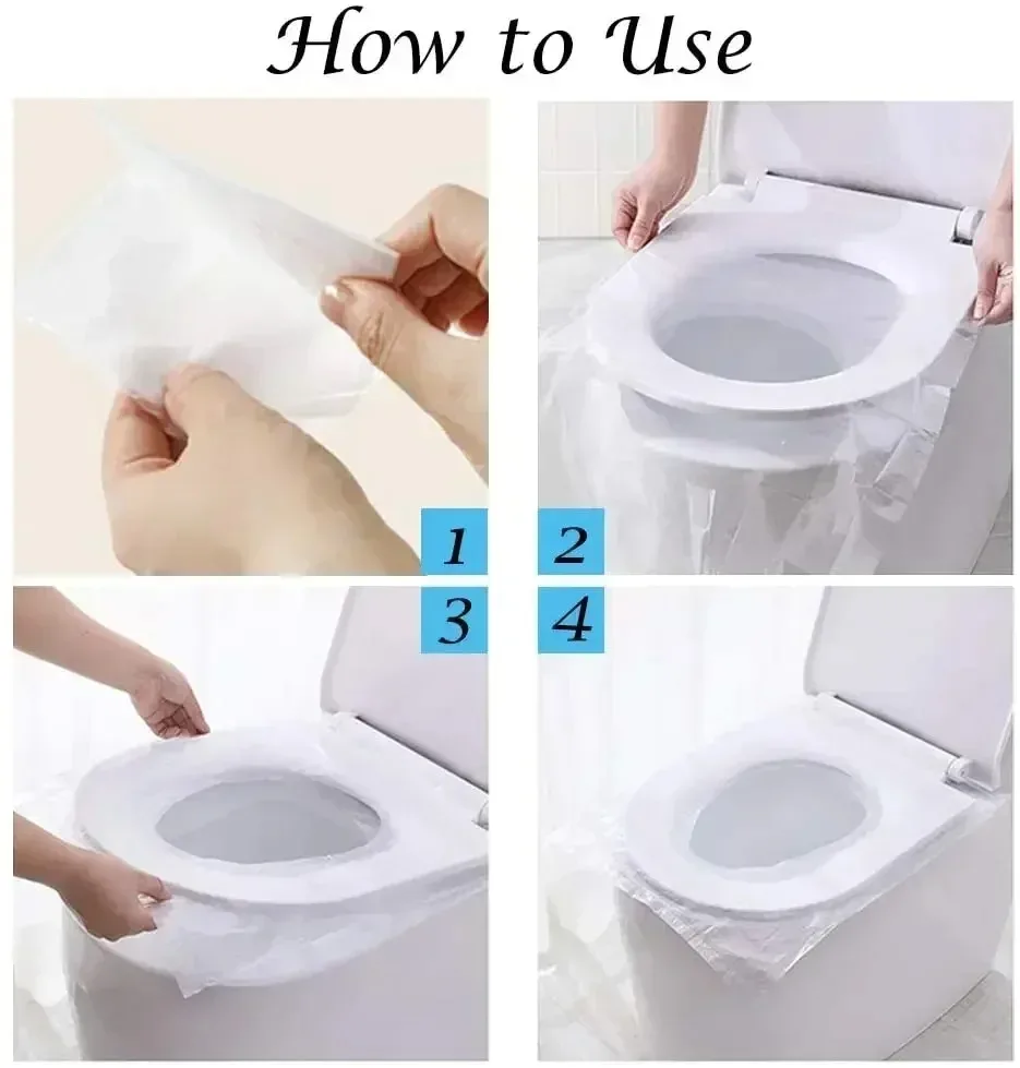 10/50 Uds. Cubierta de asiento - Home Bathroom Equipment reseña y precio