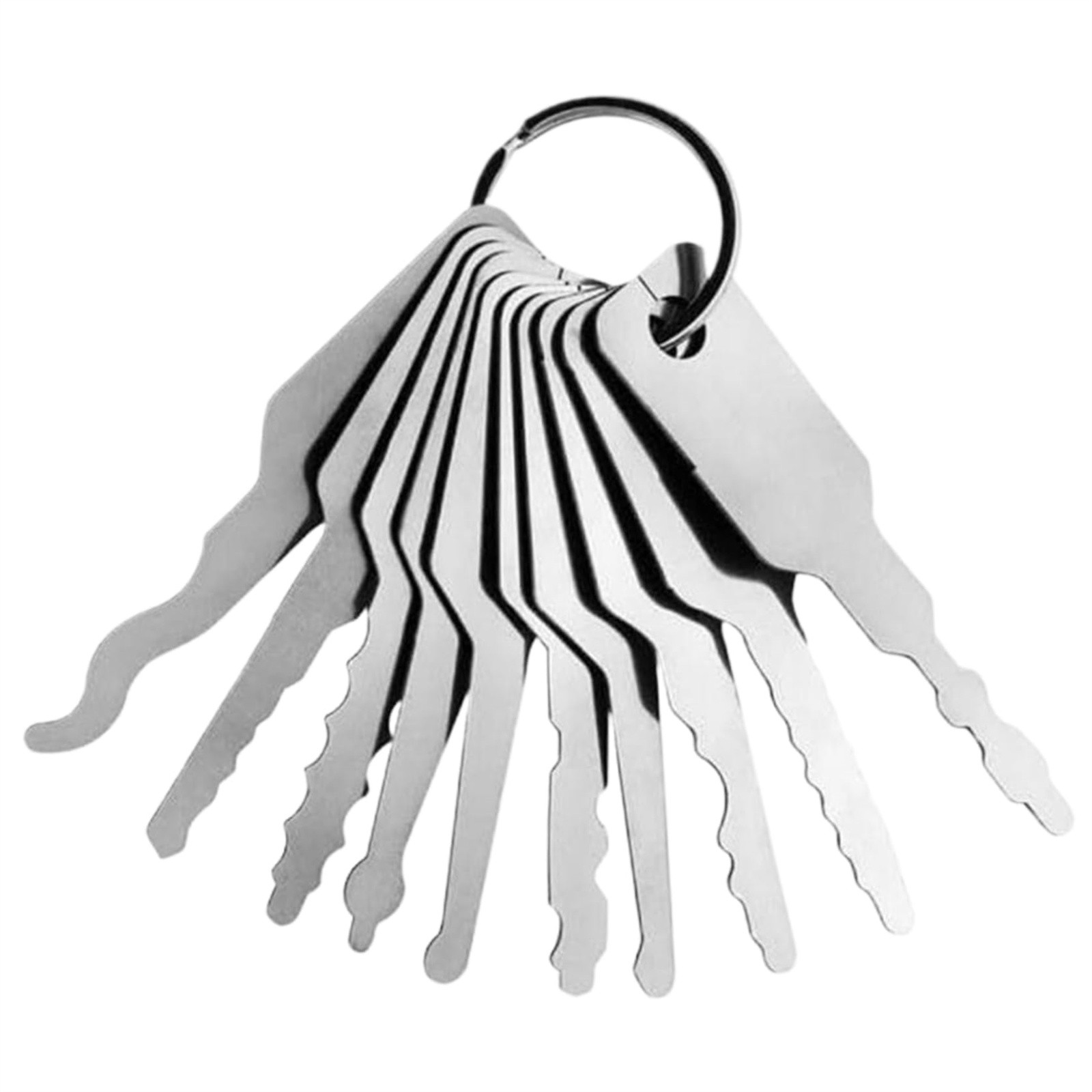 10 unids/lote de llaves en bla - Home Bathroom Lock reseña y precio