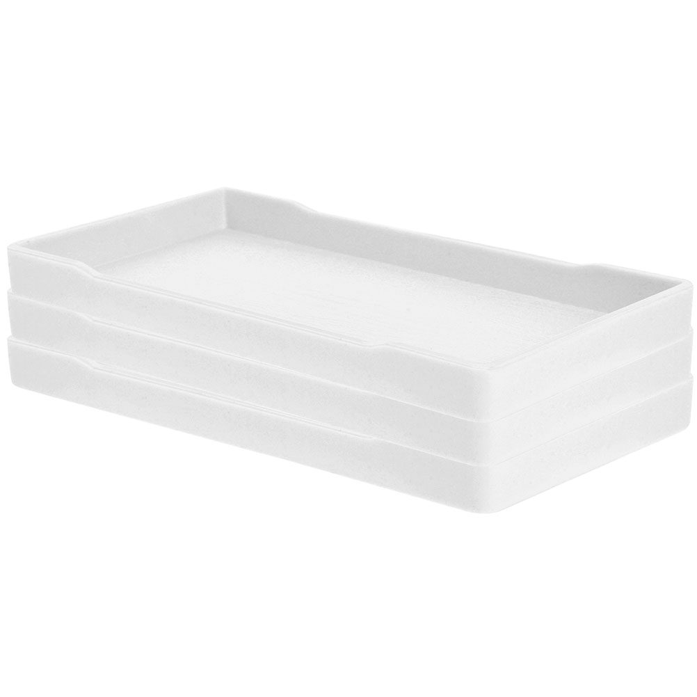 3 piezas de bandeja de tocador - Home Bathroom Organizer reseña y precio