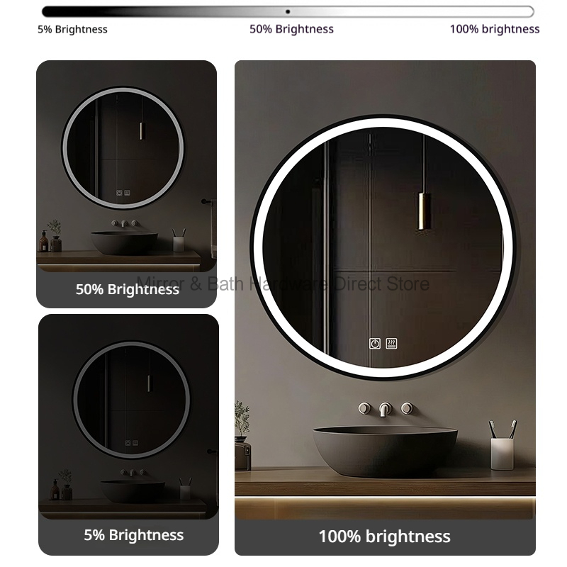 Espejo de Baño Redondo de 40cm - Bathroom Mirror Led reseña y precio