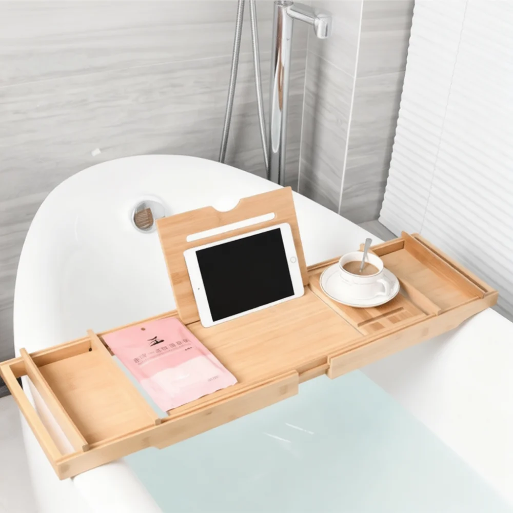 Bandeja de Lujo Ajustable para - Bath Caddy Tray reseña y precio