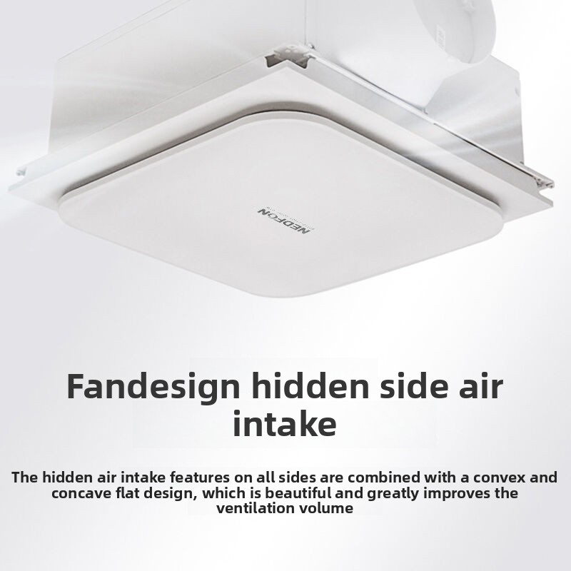 Ventilador de techo integrado  - Home Bathroom Ventilation reseña y precio