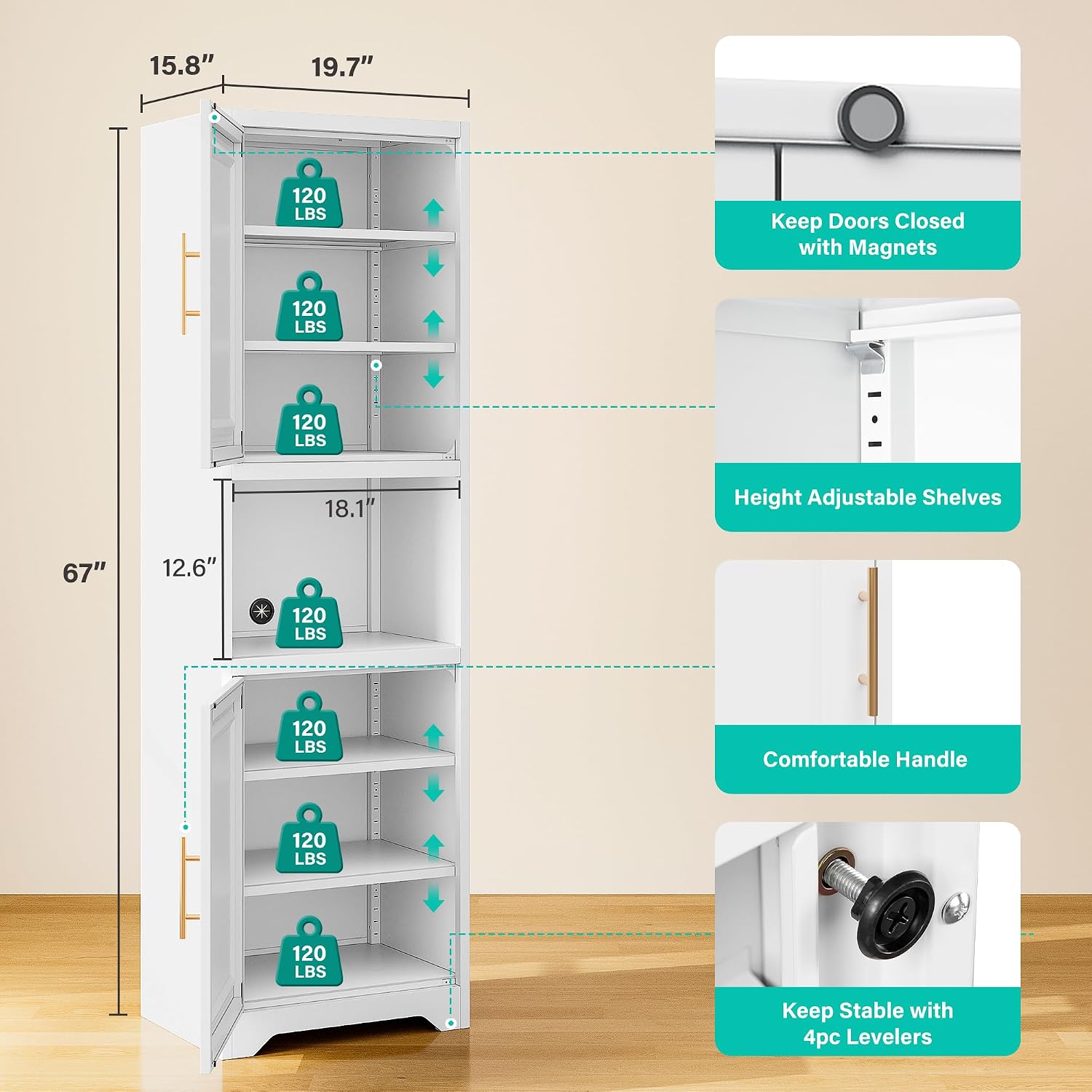 Armario de Almacenamiento Estr - Home Bathroom Organizer reseña y precio