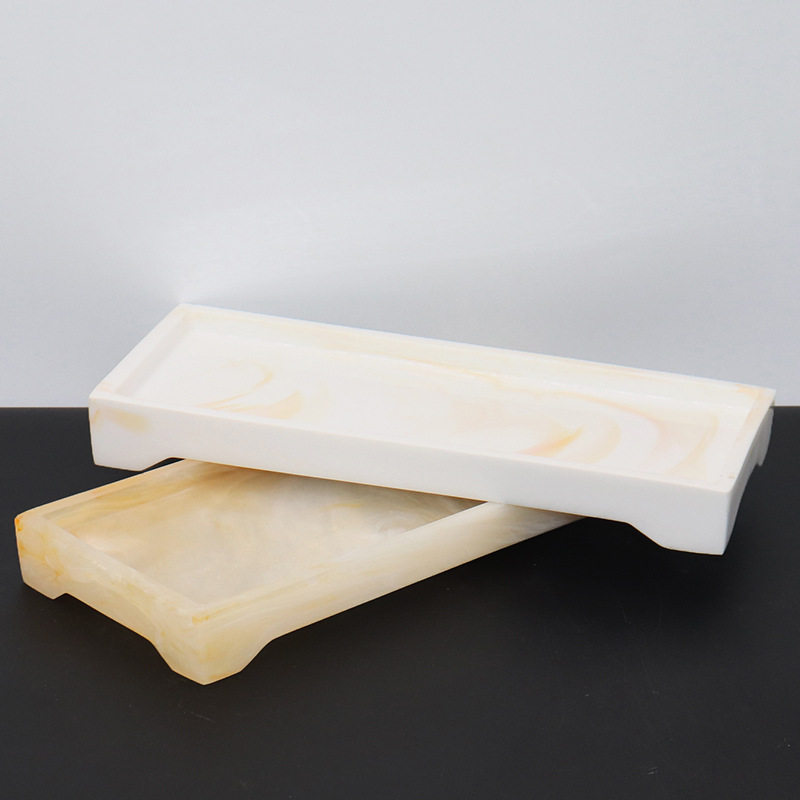 Bandeja de tocador de resina r - Bath Caddy Tray reseña y precio