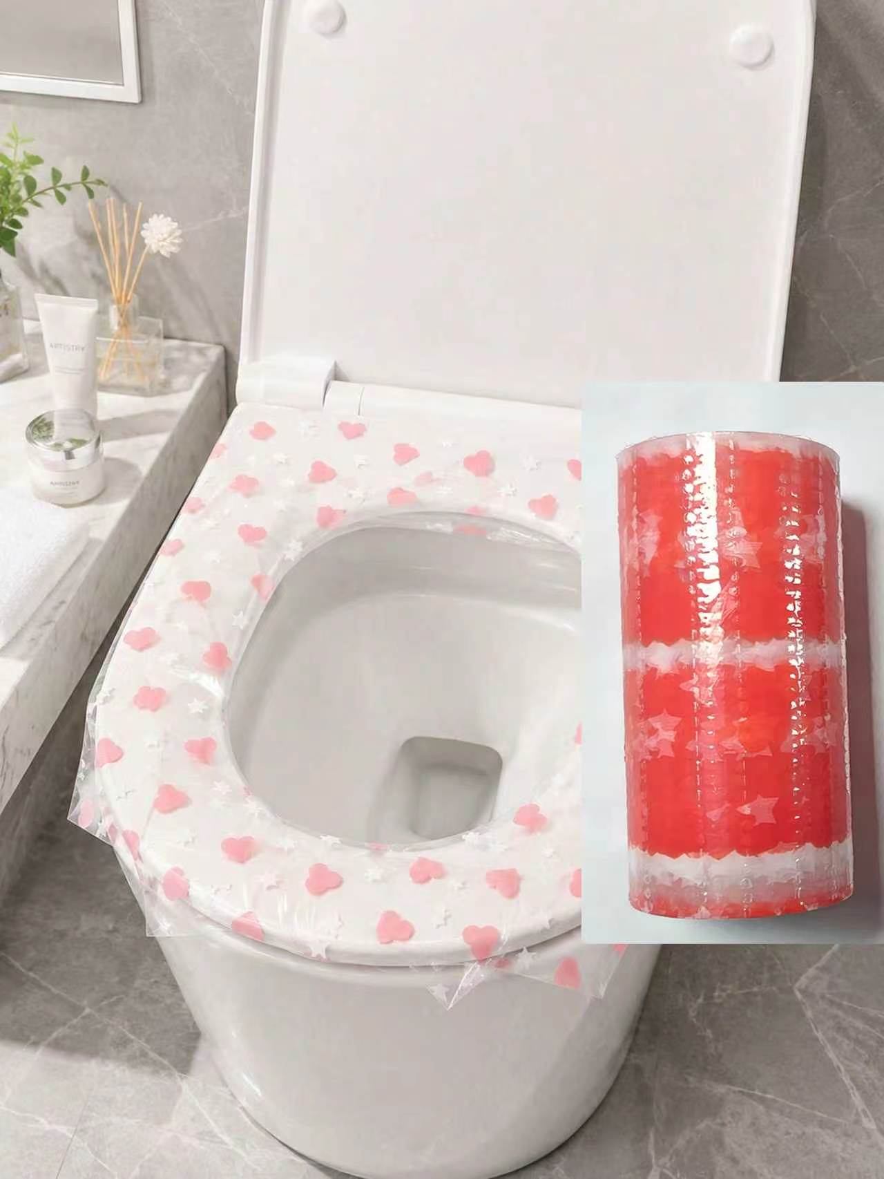 133 piezas/rollo de fundas des - Home Creation Bathroom reseña y precio