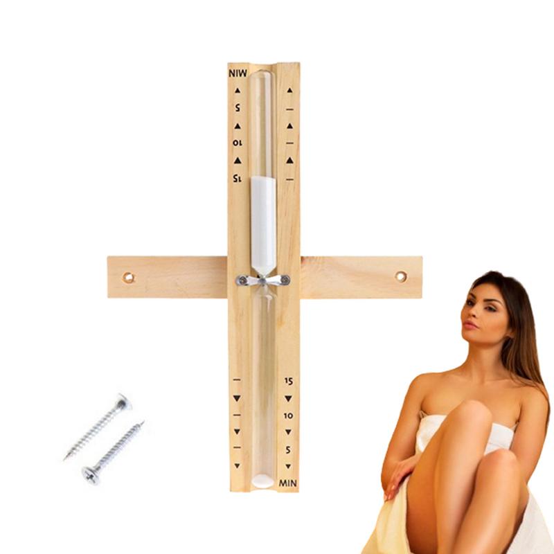 Reloj de arena de madera monta - Home Bathroom Scales reseña y precio