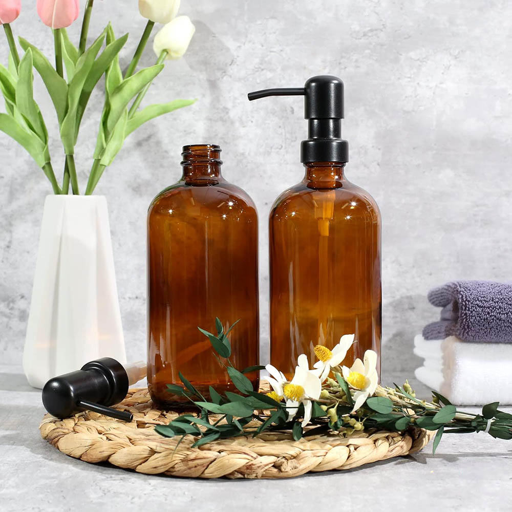 Dispensador de jabón de vidrio - Zara Home Bathroom Accessories reseña y precio