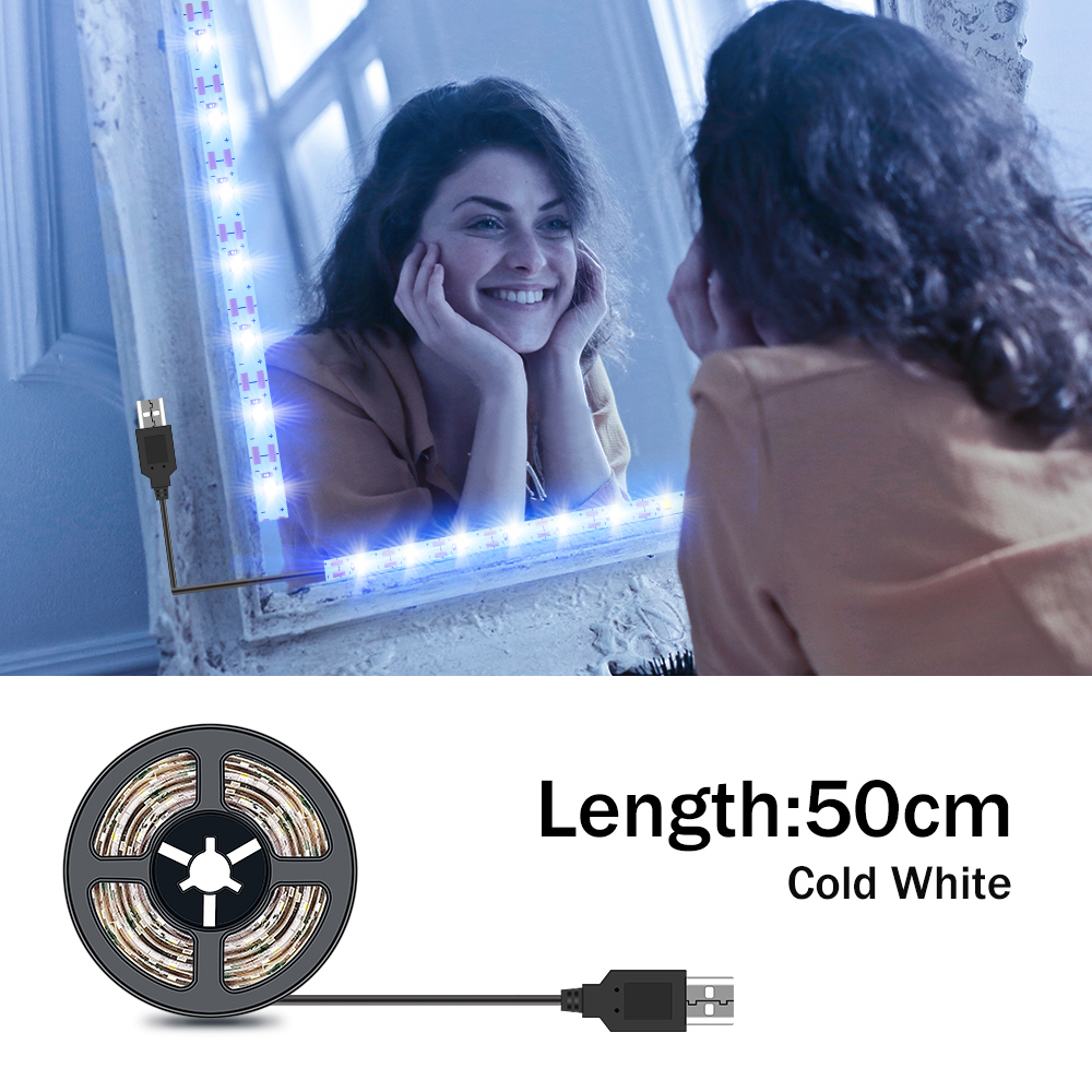 Tira de luces LED para espejo  - Home Bathroom Vanity reseña y precio