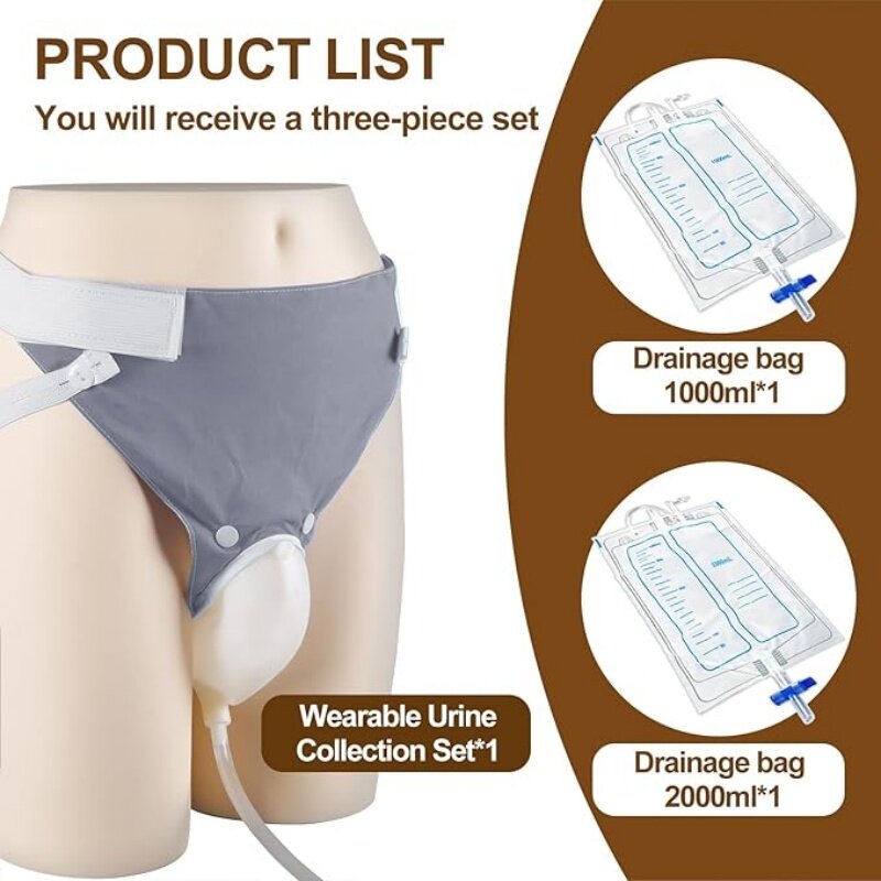 Recolector de Orina de Silicon - Home Bathroom Urinal reseña y precio