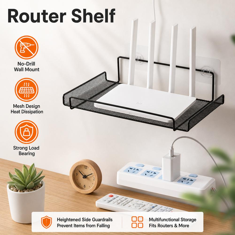 Estante de Pared de Acero Inox - Home Bathroom Organizer reseña y precio