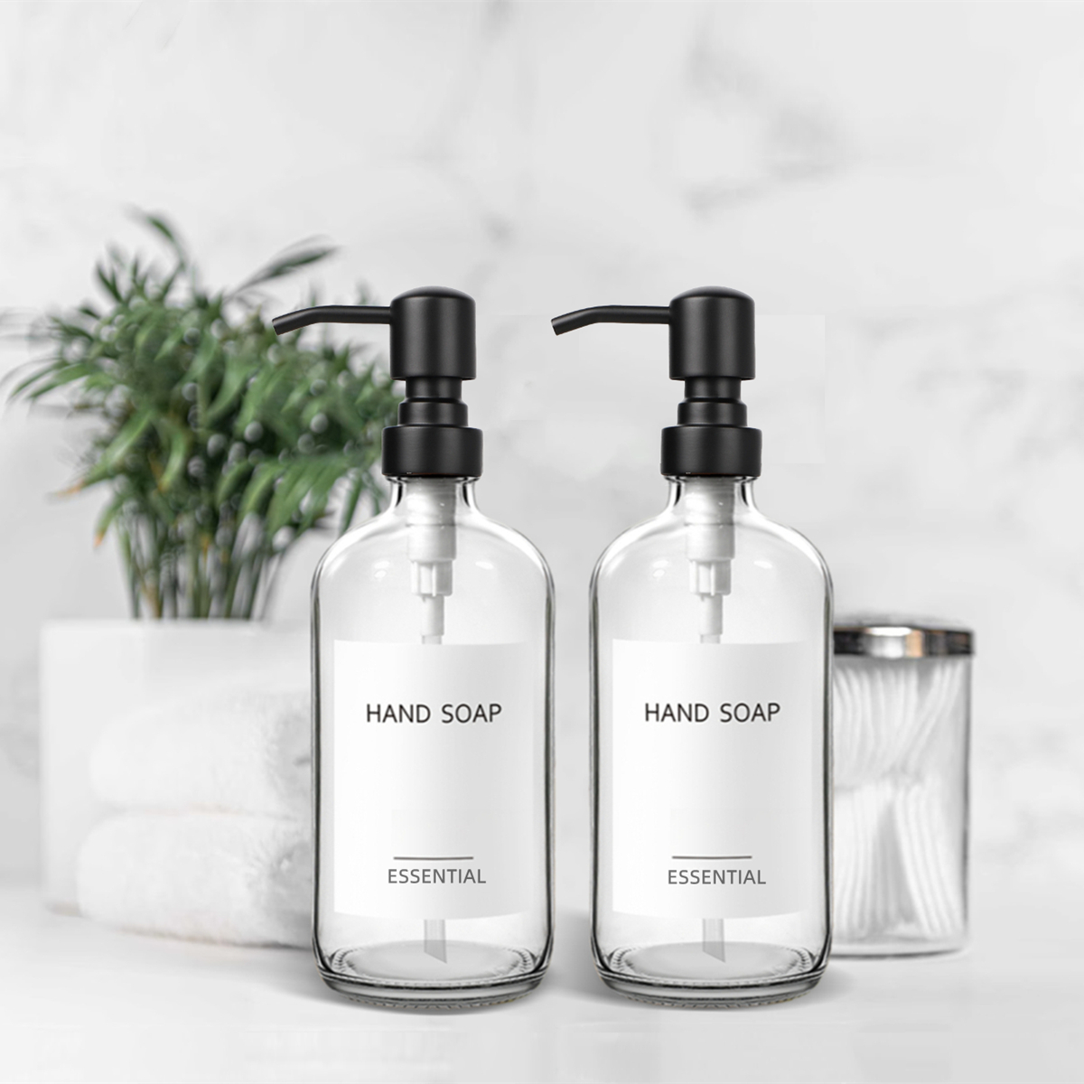 Dispensador de jabón de vidrio - Zara Home Bathroom Accessories reseña y precio