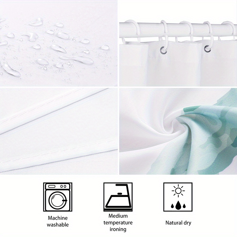 Cortina de Ducha Zen con Diseñ - Home Bathroom Spa Ideas reseña y precio